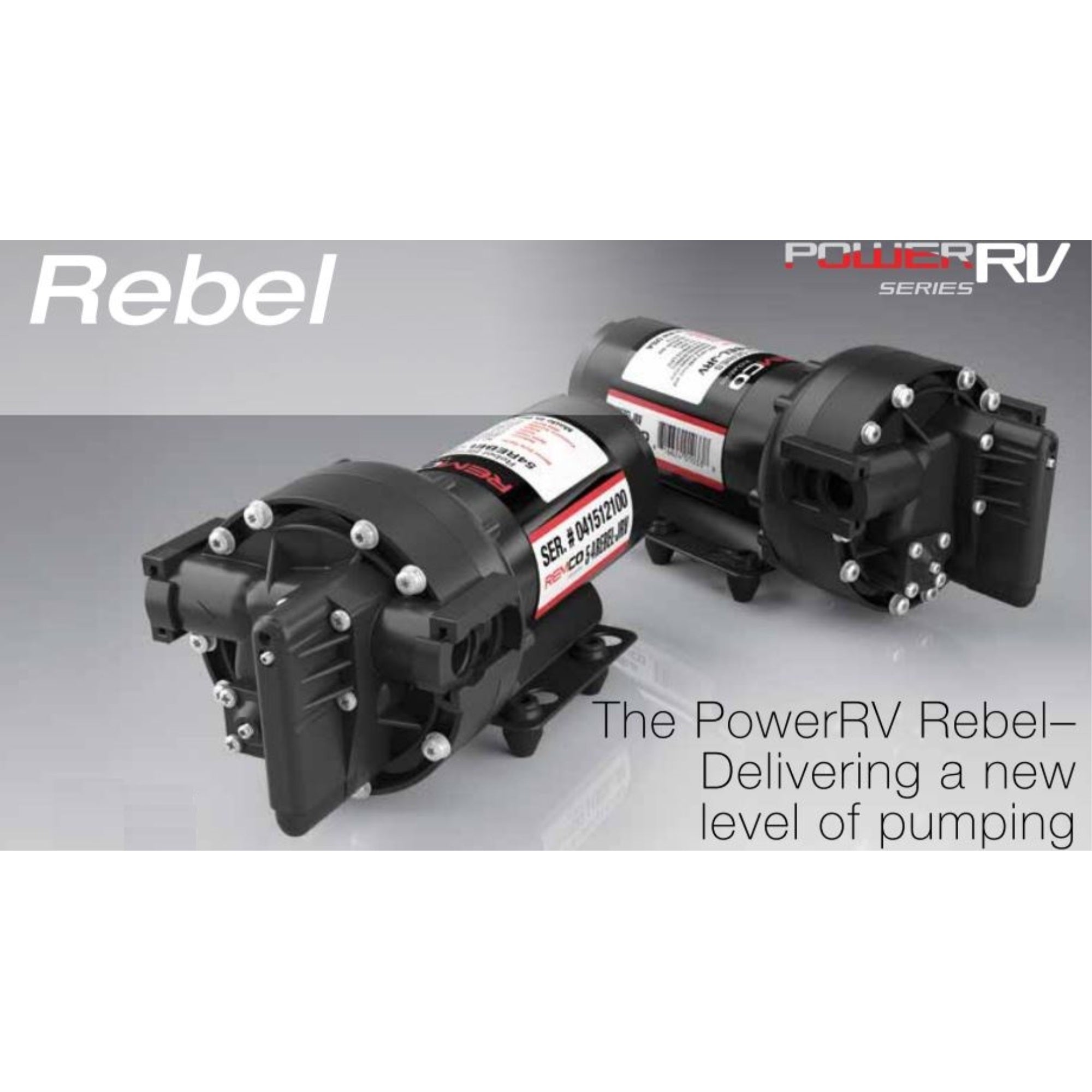 REBEL WATER PUMP 5.3GPM