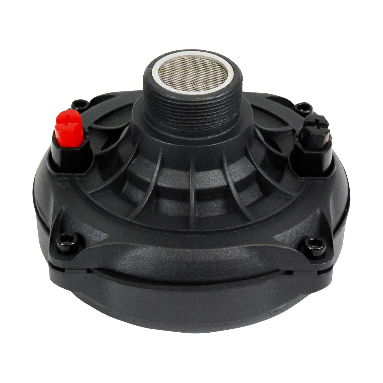 Audiopipe ADR-250 Film Compression Driver, 150W, 2" Kapton Voice Coil, Black, Heavy Duty, Long Lifespan, Screw-On Connection, 4.4"