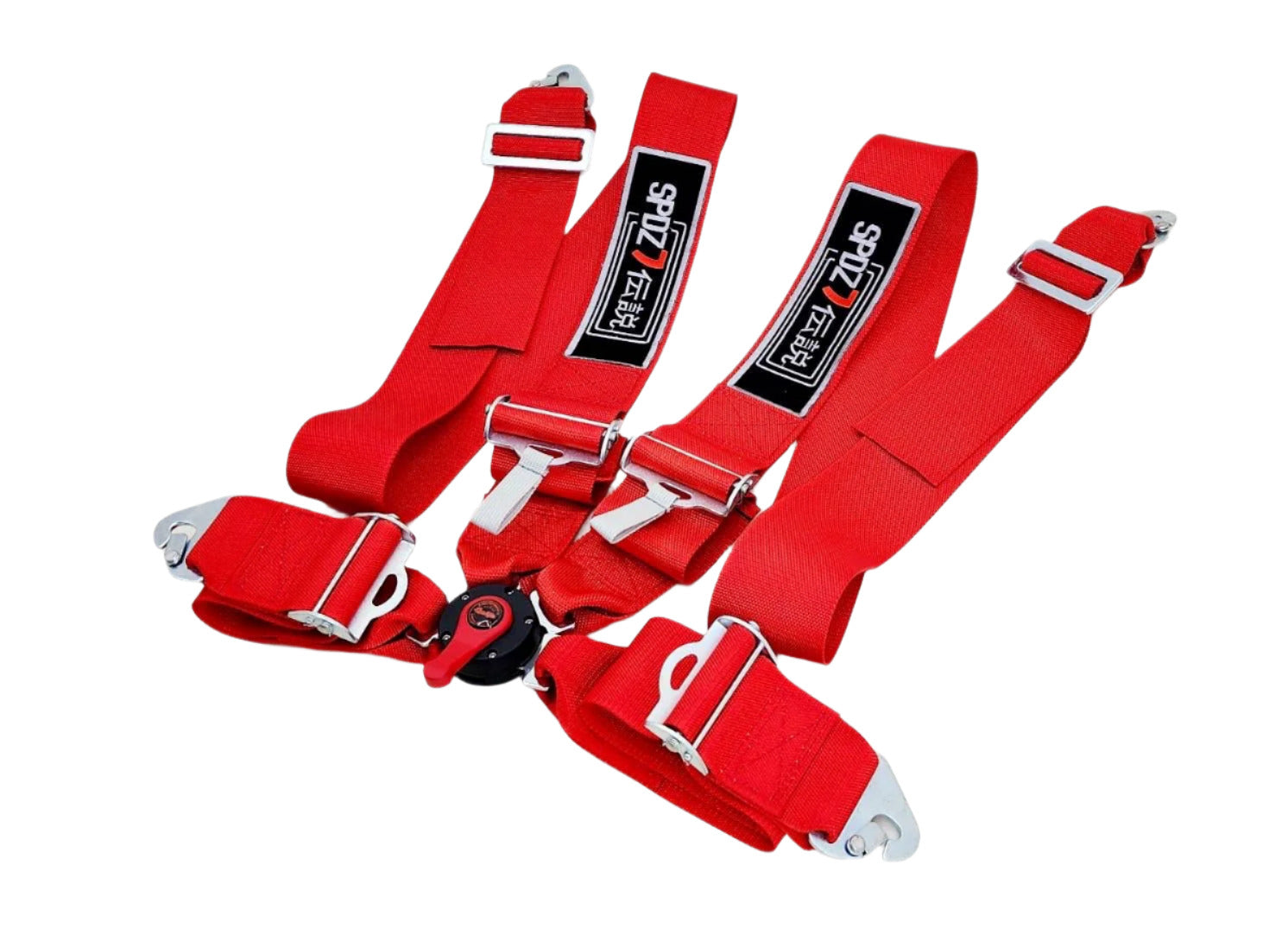 SPDZ1 X BallFix 4 Point 3" Seat Belt Safety Harness