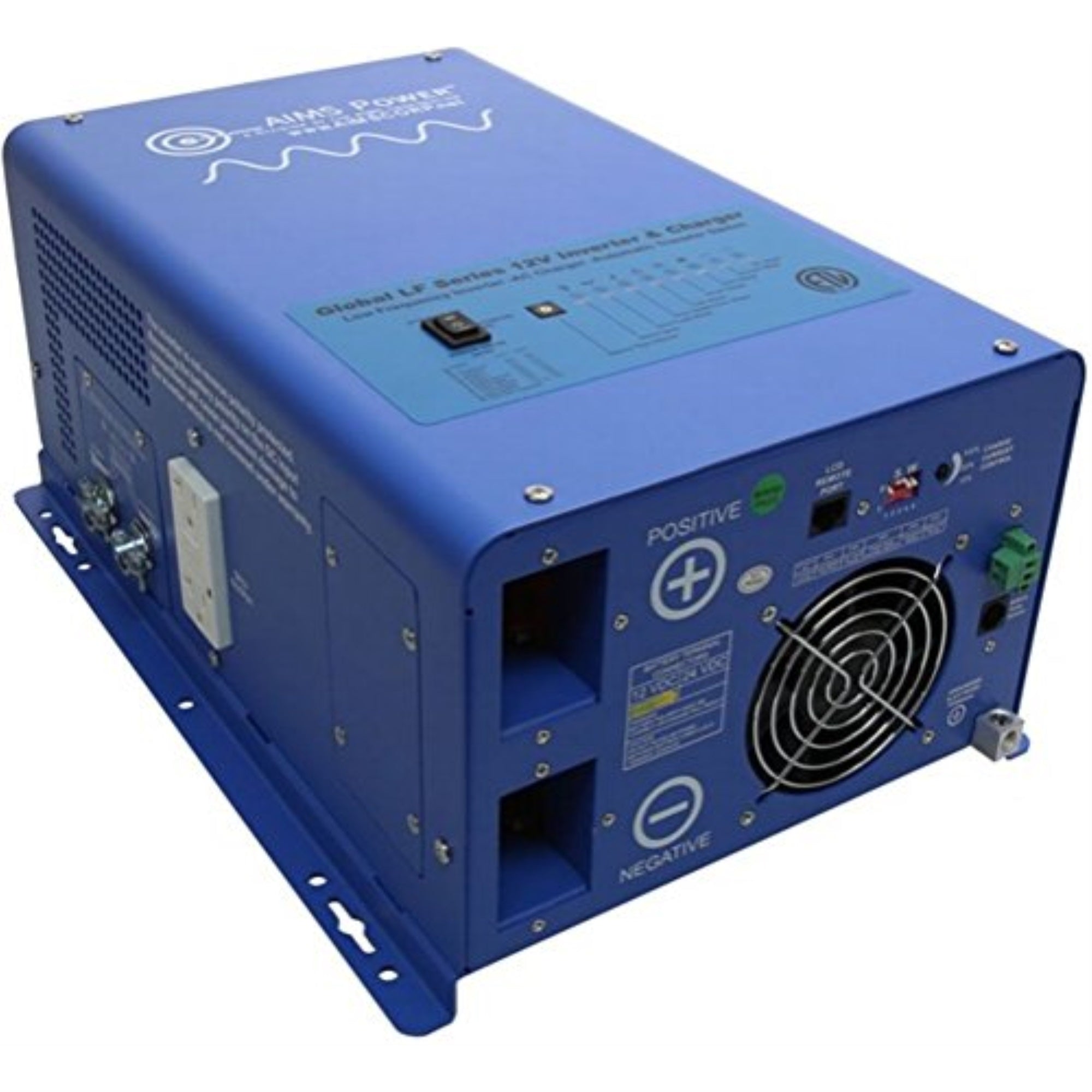1500W UL 458 Pure Sine Inverter Charger 12Vdc