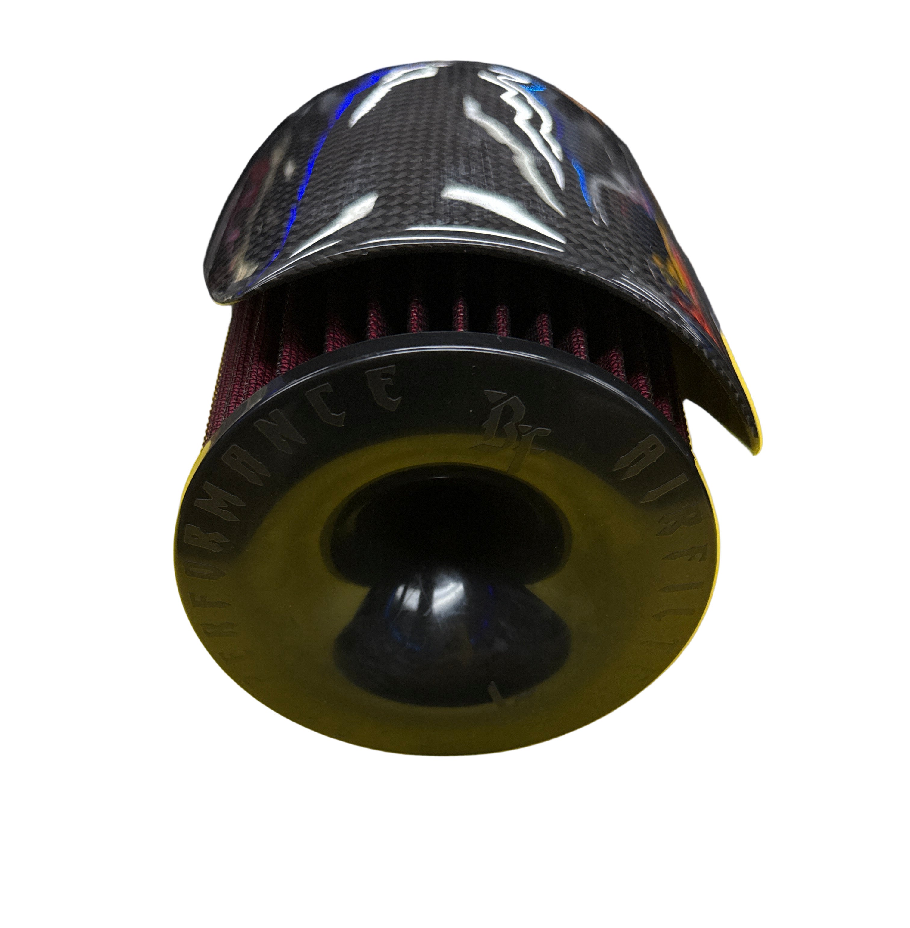 SPDZ1 Carbon Cover High Velocity 3" Inlet Intake Filter