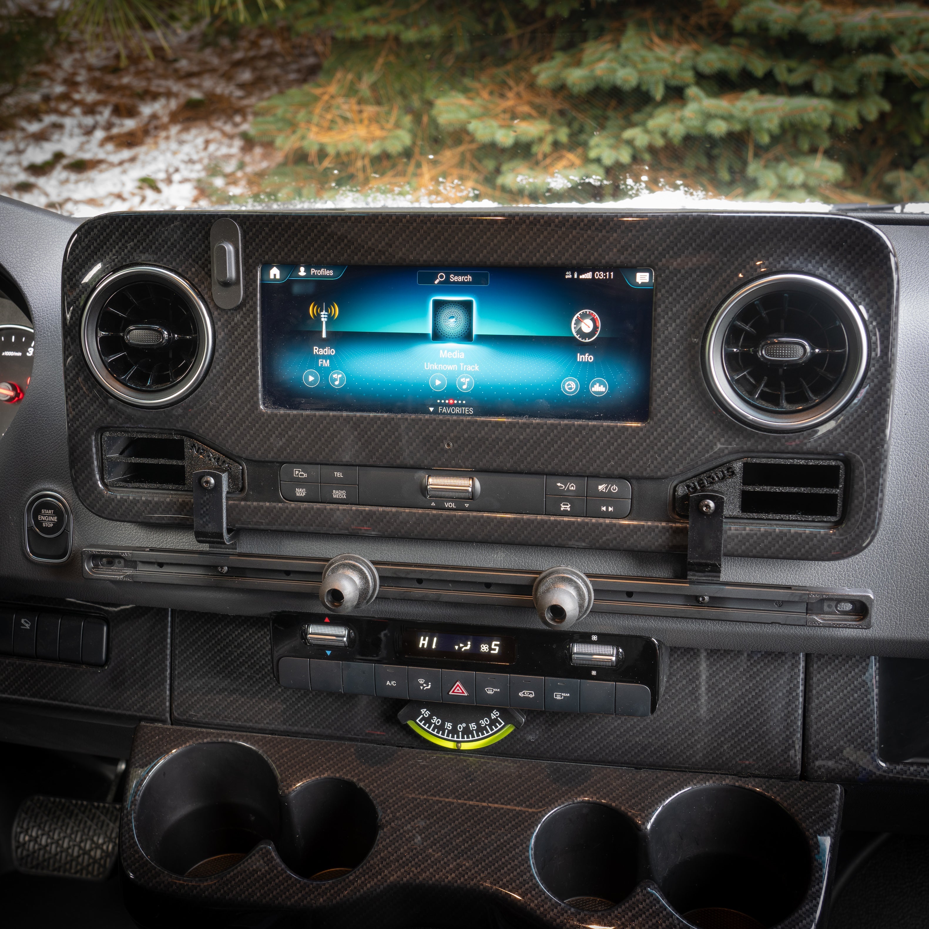 NEXUS Dash Track for VS30 Mercedes-Benz Sprinter Van