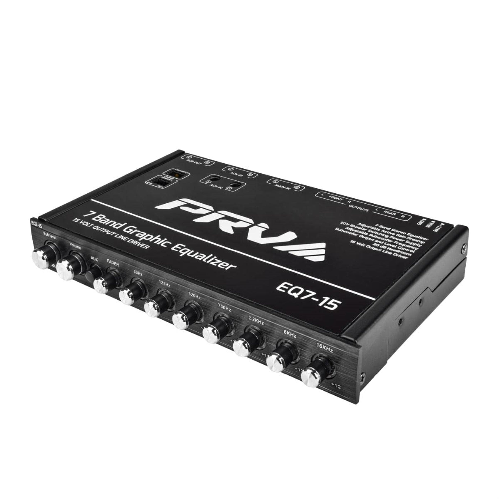 PRV 7 BAND EQ 15VOLT RCA 6 CH