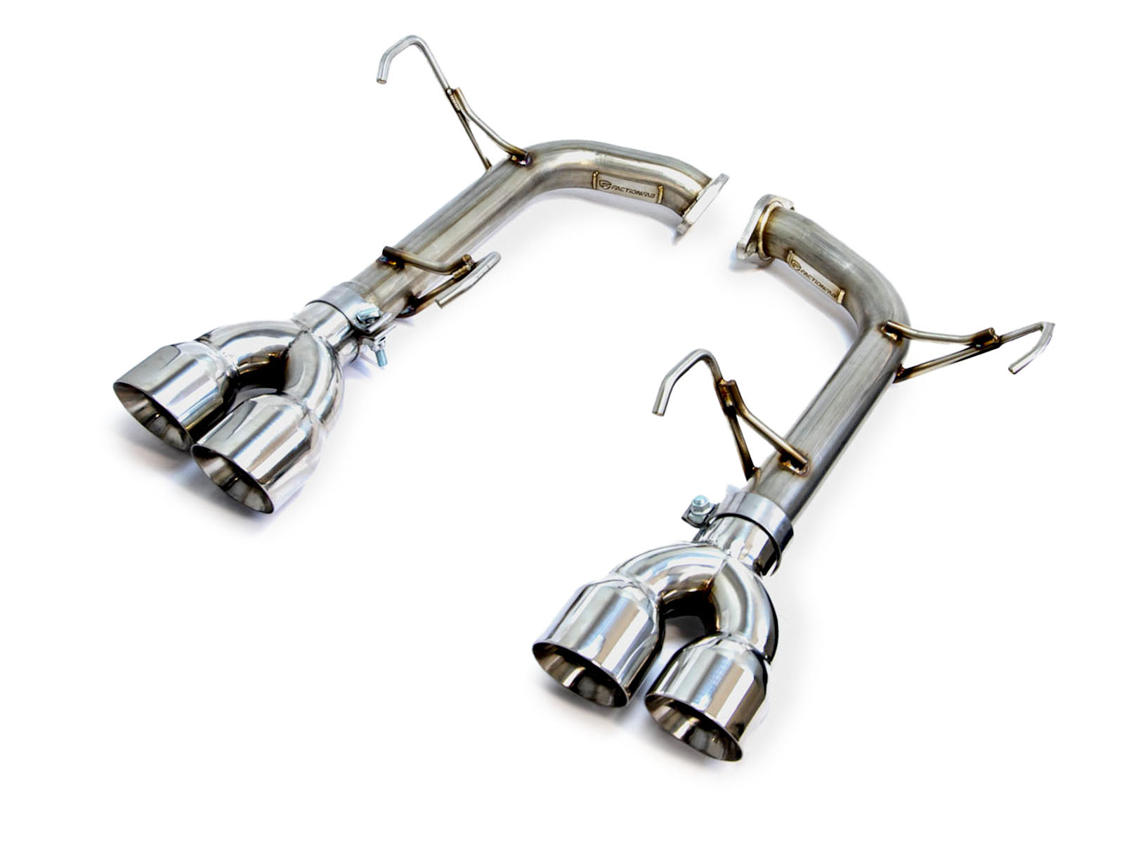 FactionFab Axle Back Exhaust Polished Tip 2022+ WRX