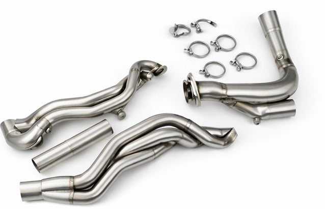 SPDZ1 2015-2025 Ford F150 1 7/8" Long Tube Headers with Off Road Pipe - Pre Order Oct 2026