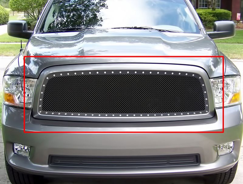 20092012 Dodge Ram 1500 Main Upper Rivet Grille