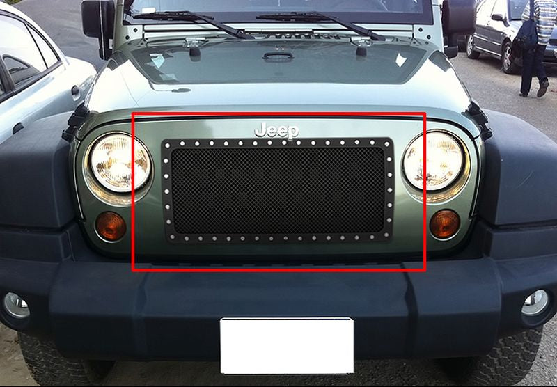 20072017 Jeep Wrangler Main Upper Rivet Grille
