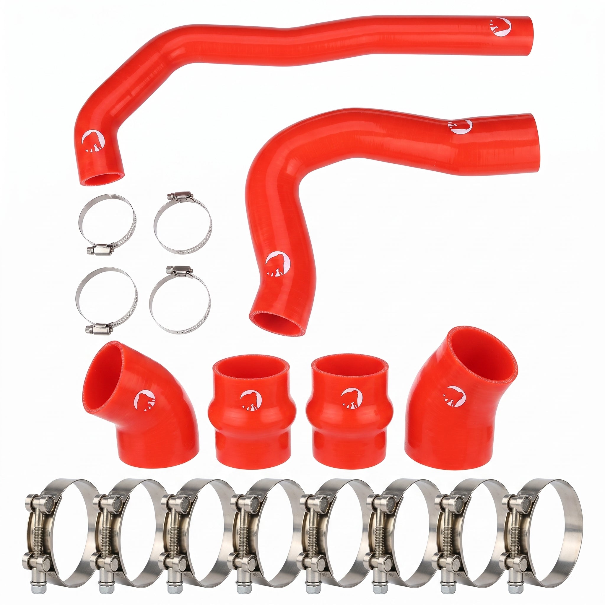 Silicone Radiator Hose and Intercooler Boot Kit For 98-02 Dodge Ram Cummins 5.9L 24V