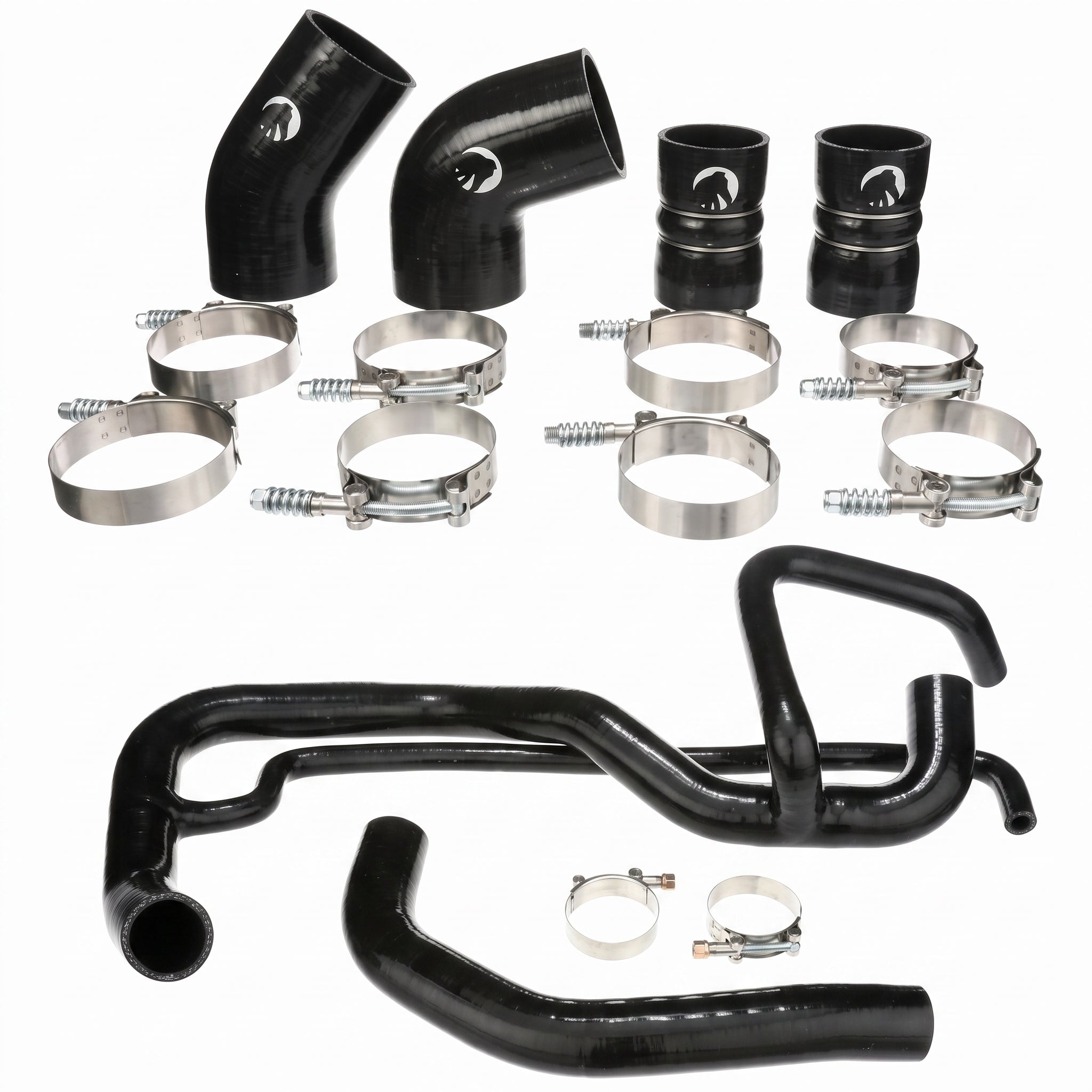 Silicone Intercooler Boot and Radiator Coolant Hose Kit For 04.5-05 Duramax 6.6 LLY