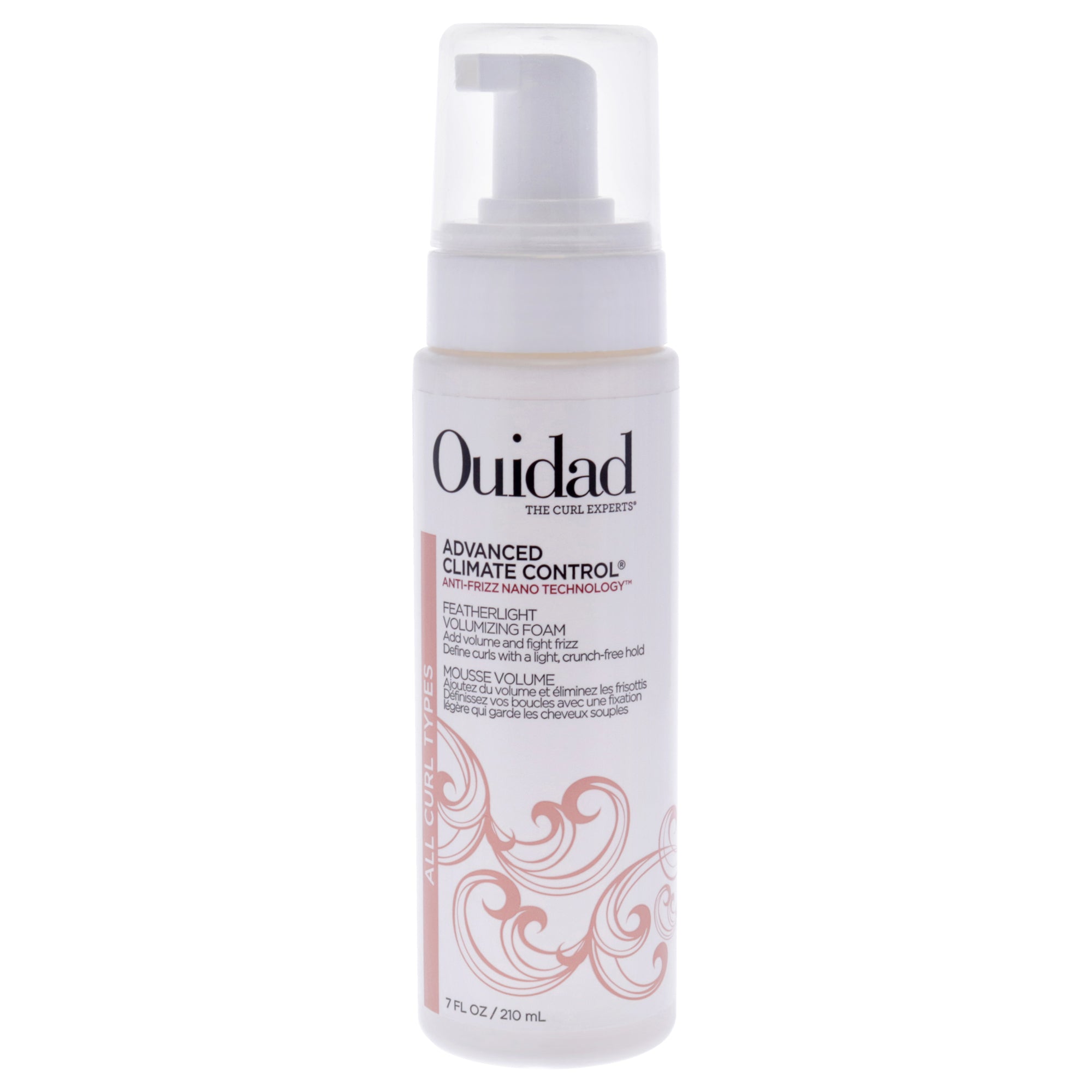Advanced Climate Control Featherlight Volumizing Foam by Ouidad for Unisex - 7 oz Foam-New