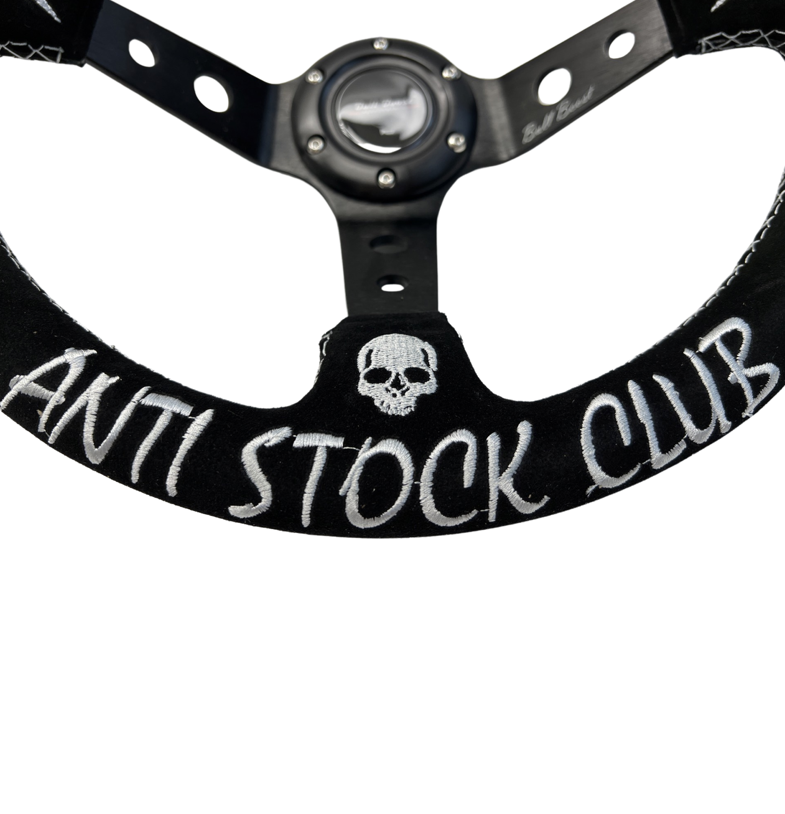 Racing Deep Dish Steering Wheel + Short Hub Adapter Boss Kit For Toyota