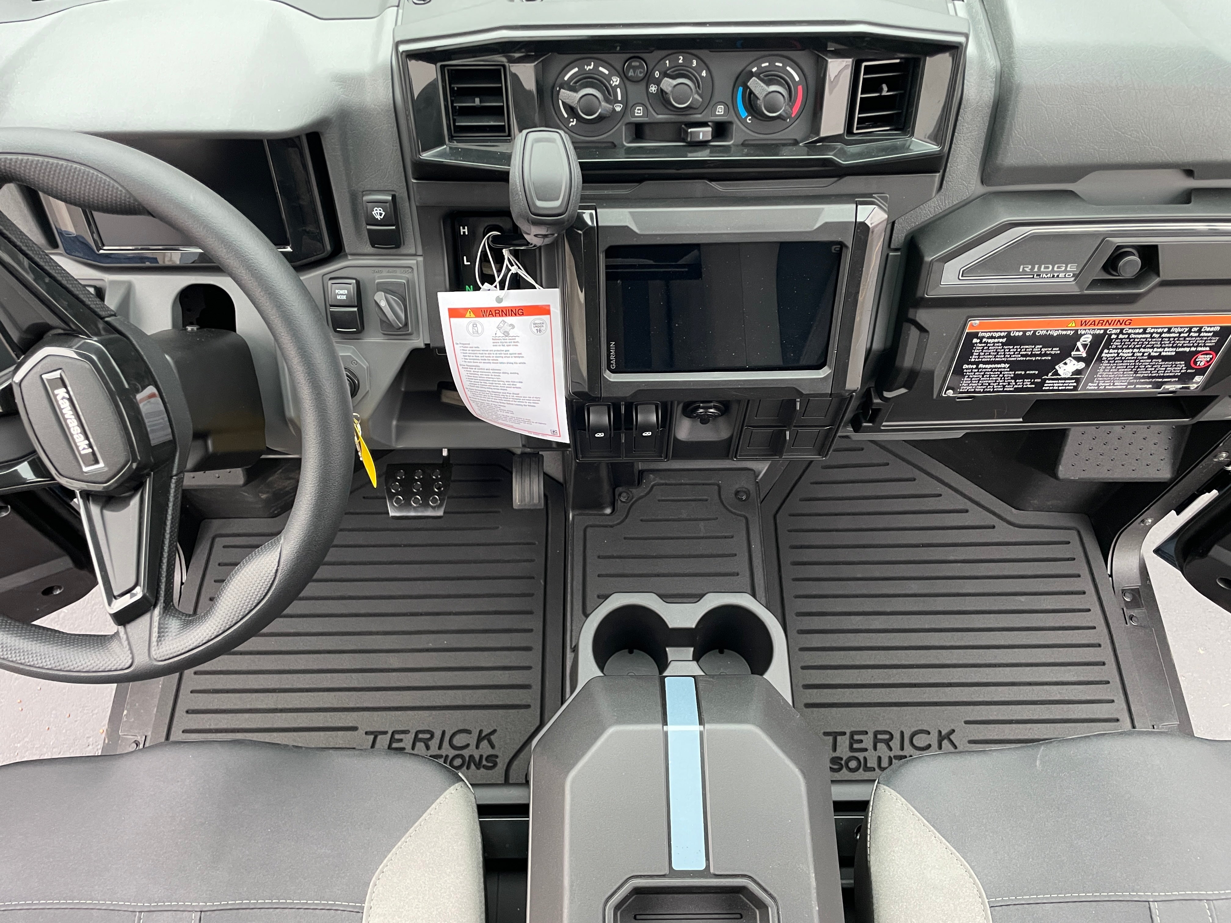 Kawasaki Ridge Crew Rubber Floor Mats