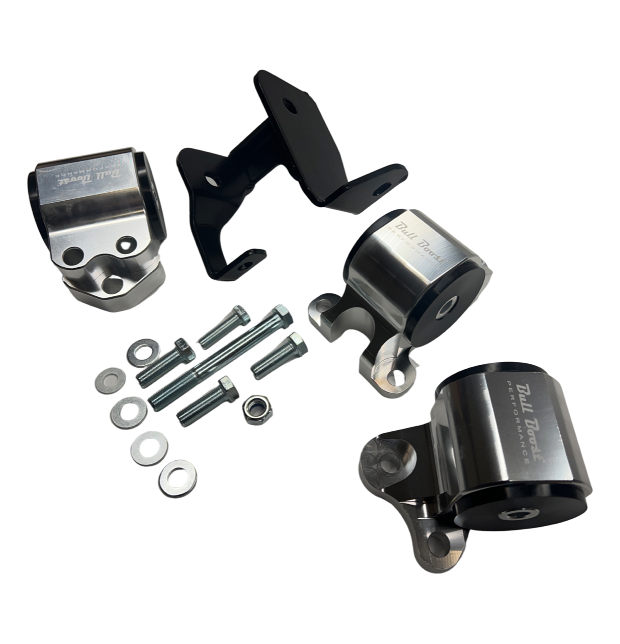 B-Series 3 Bolt Billet Motor Mount Swap Kit 96-00 Polyurethane B16 B18 B20 EK