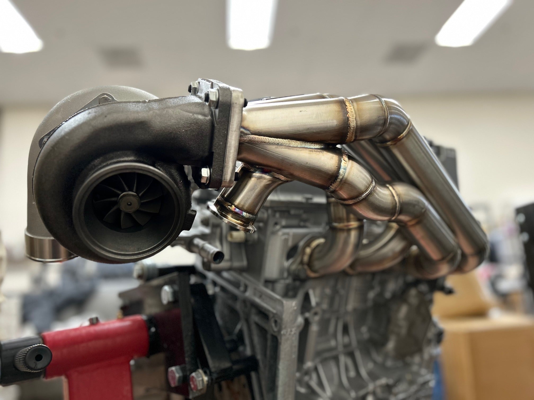 K Series Sidewinder Manifold K20 K24 T3 .63 Billet Turbo K Swap Kit EG EK Civic Integra DC2 RSX EP3