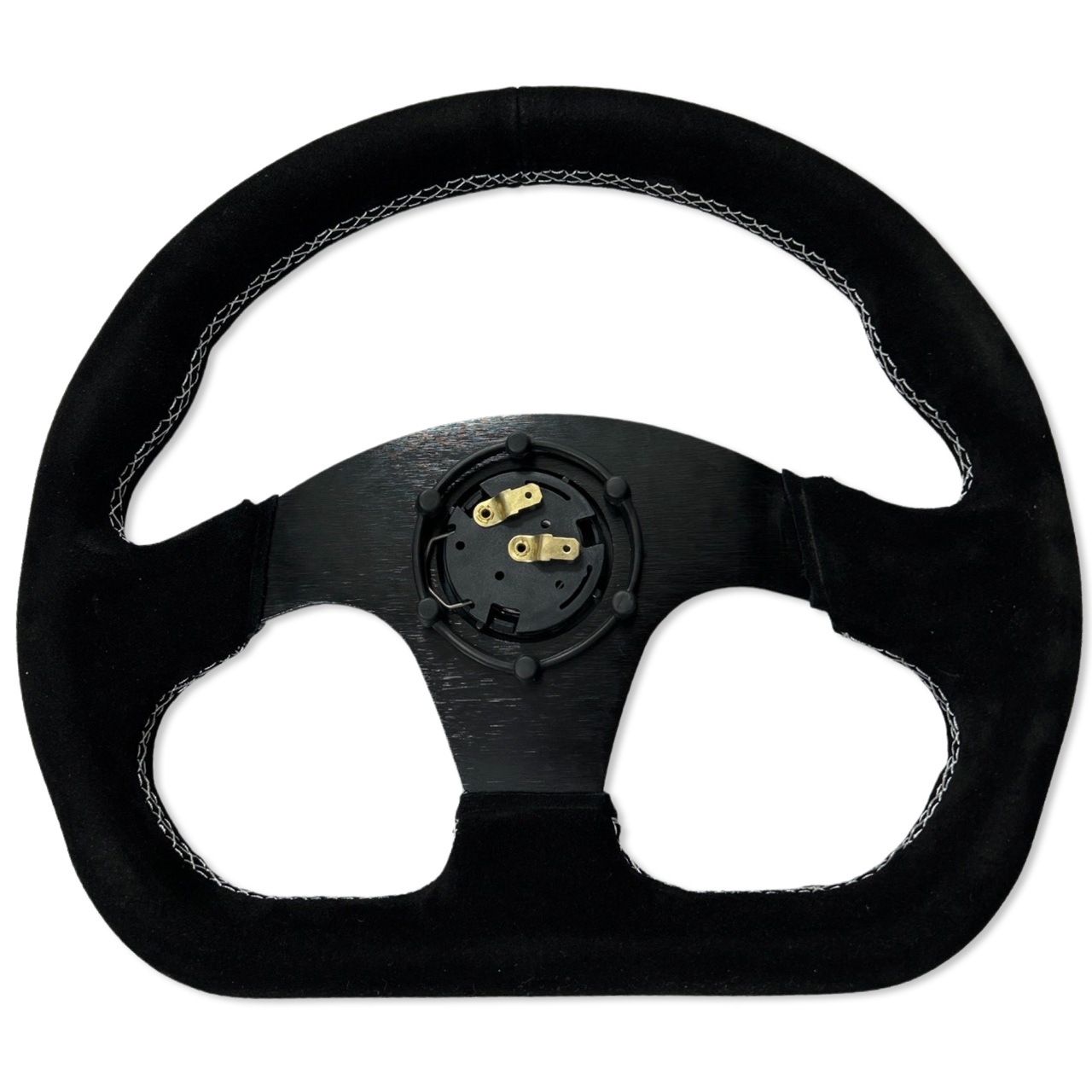 Suede Heartbreak Quadro Steering Wheel Hub Adapter Kit For Subaru Impreza WRX Legacy Eclipse Lancer Galant Mirage