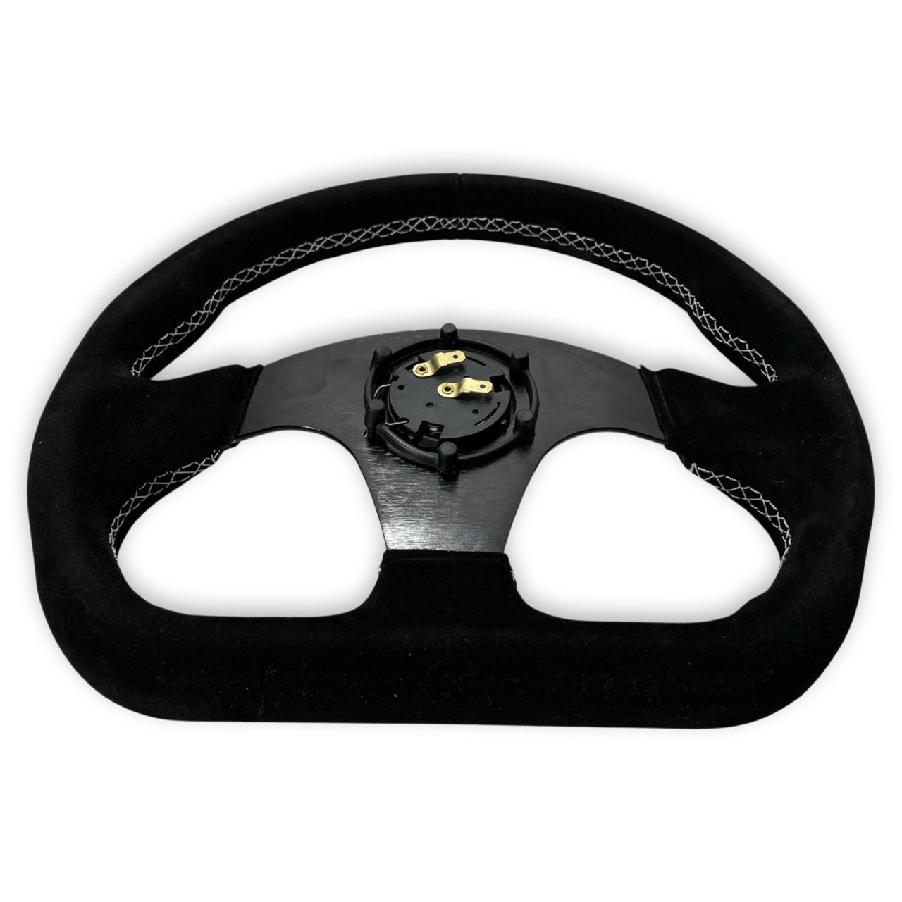 Suede Heartbreak Quadro Steering Wheel Hub Adapter Kit For Subaru Impreza WRX Legacy Eclipse Lancer Galant Mirage