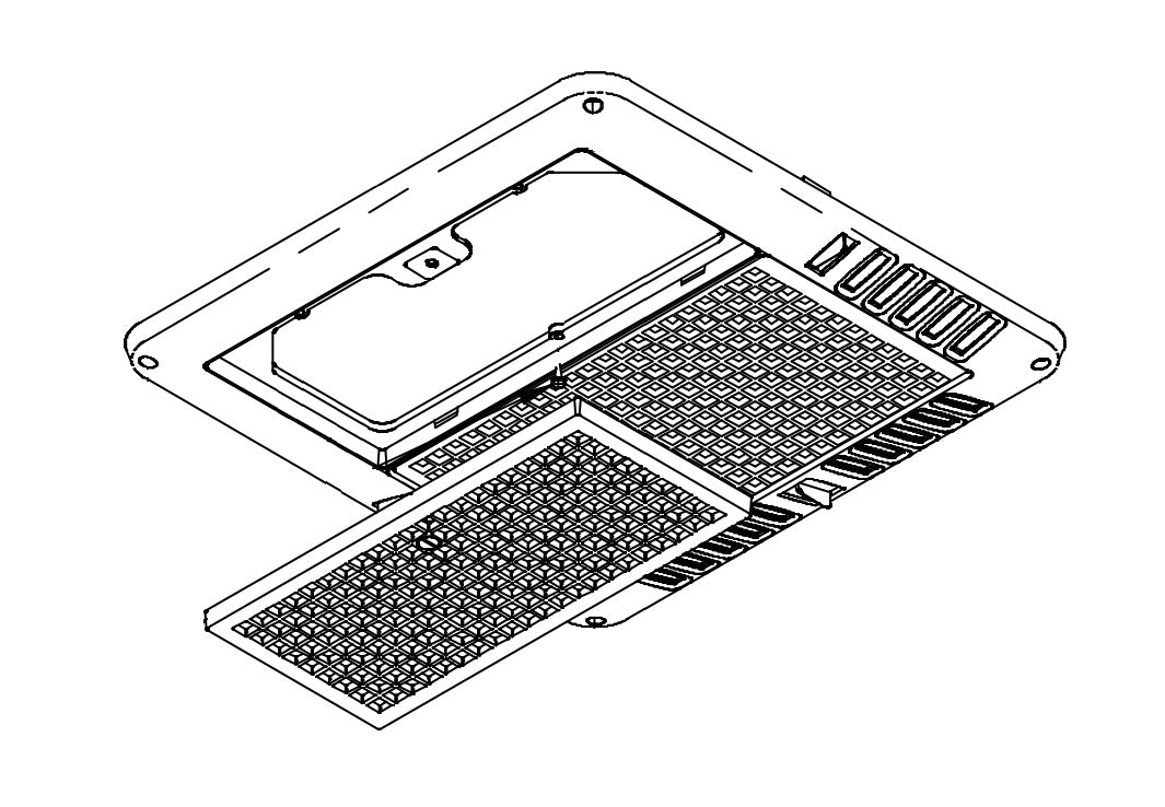 CHILL GRILLE ASSEMBLY