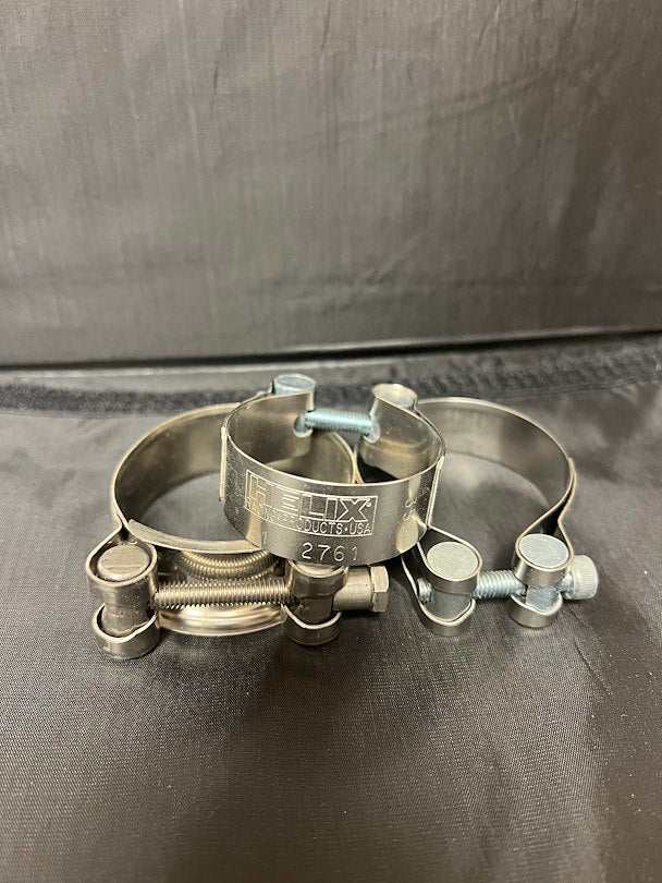 STAINLESS STEEL MUFFLER CLAMP  1.81