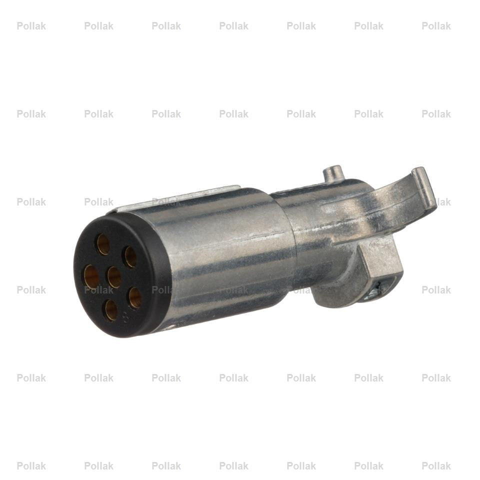 6 Pole Round Plug W/O Cableguard