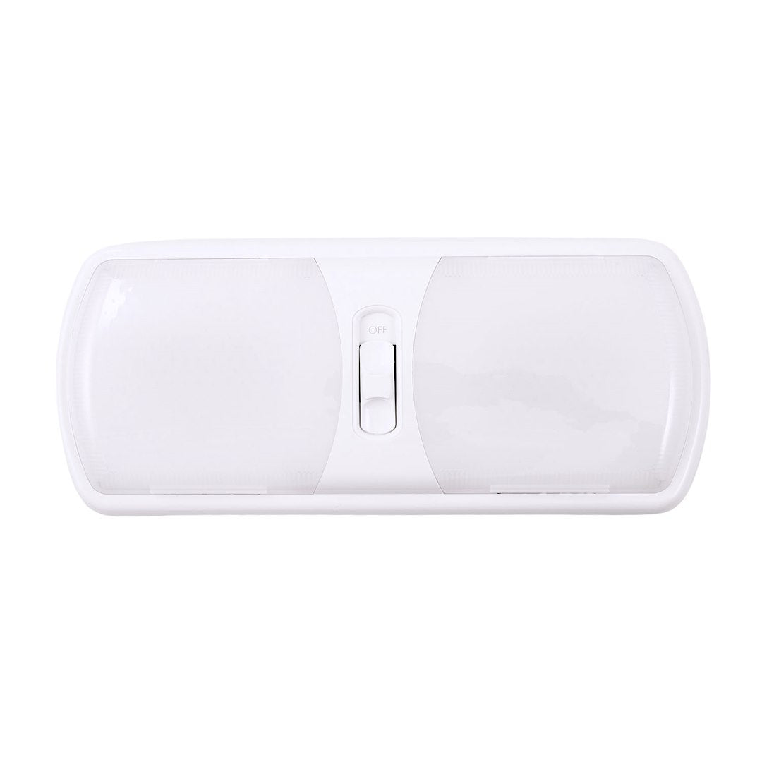 Dbl Led Eu-Lite Swht Wht Lens