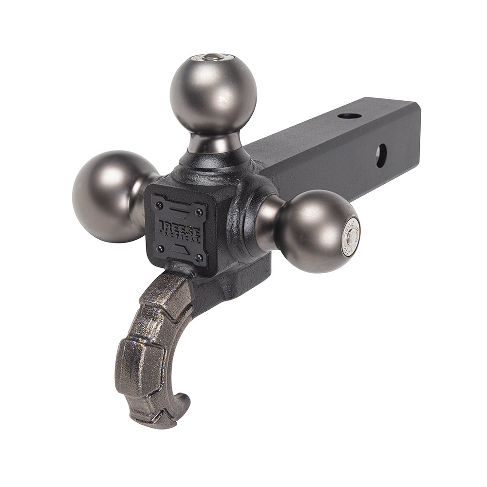 TACTICAL  TRI-BALL TRAILER HITCH BA