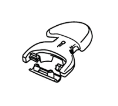 THETFORD PEDAL- WHITE