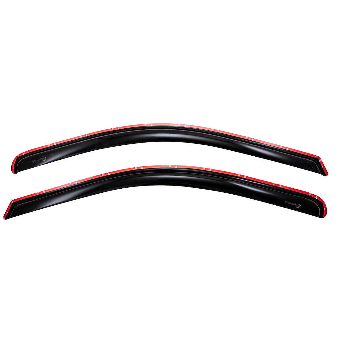 Tfx Inchannel Wndw Vents Smoke 2Pc