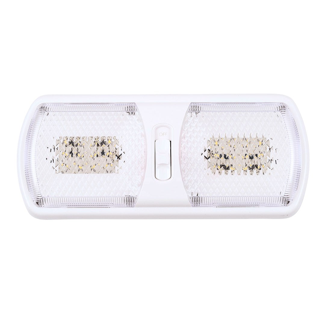 Dbl Led Eu-Lite Swht Opt Lens