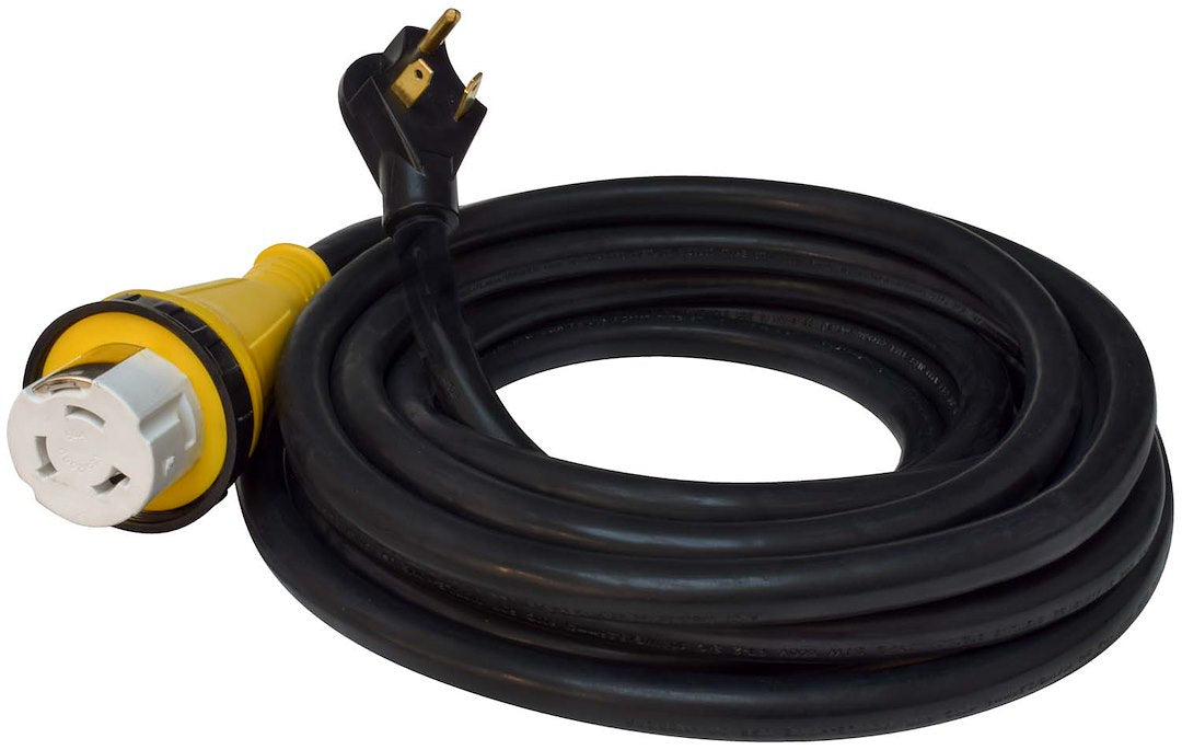50A Detach Power Cord 36Ft Blk