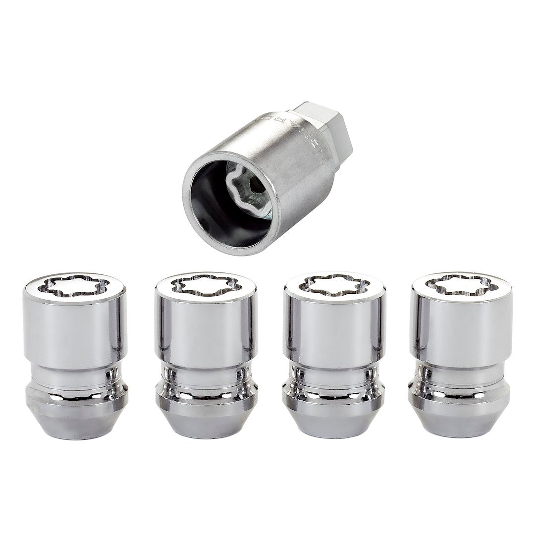 4 Pack 12X1.25 Con Whl Lk