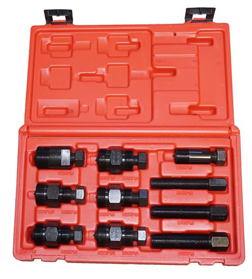 FLYWHEEL PULLER SET  10 PC  W/CASE