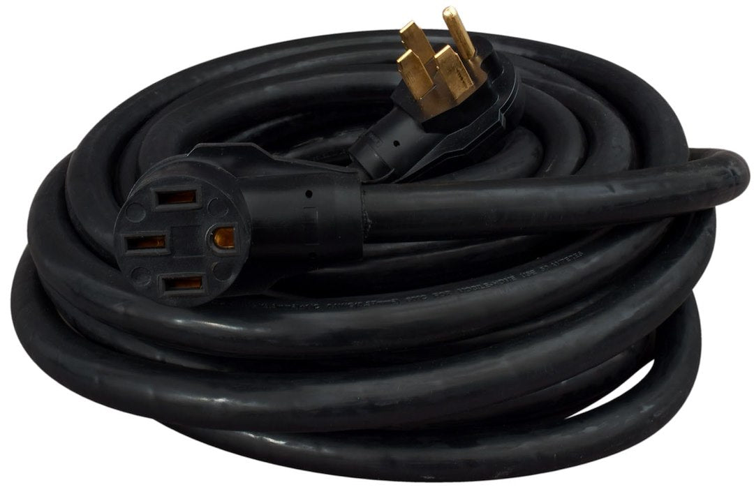 50A 50 Ext Cord  Black  Bulk
