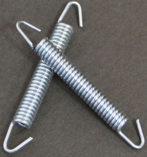 ZINC EXHAUST SPRING 67MM  2 PK