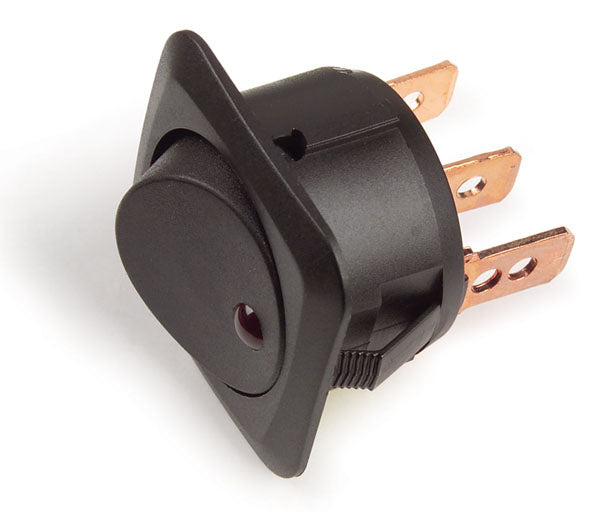 Rocker Switch  Led  25 Amp  3 Blade
