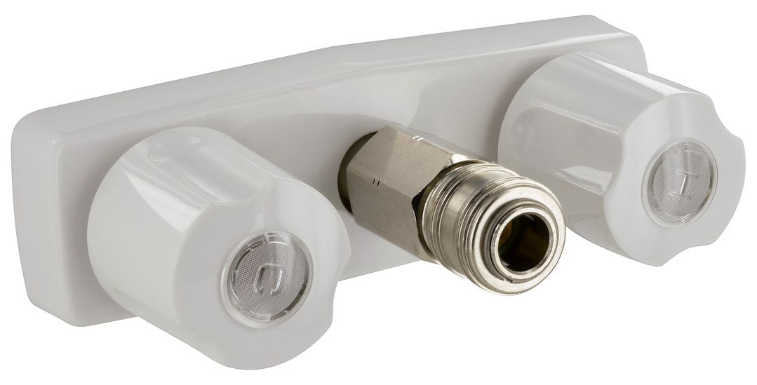 FAUCET W/ QUICK CONNECT 2  2 KNOB