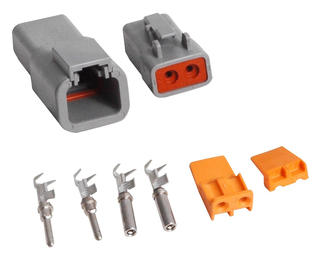 Conctr Deutsch 2-Pin 12Ga
