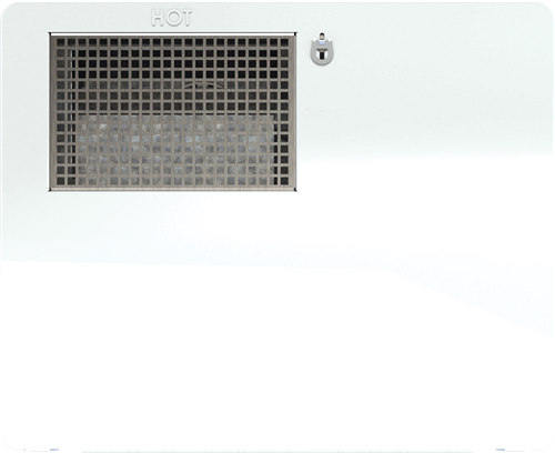DOOR WTR HTR SAW6 ARTIC WHITE