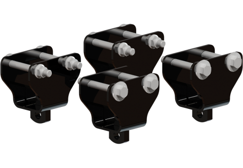Short Mounting Feet Set 4