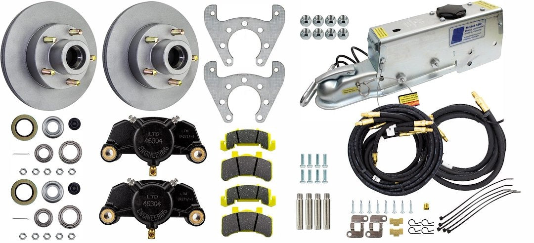 BRAKE KIT 10 VENTED DISC 66 ACT BL