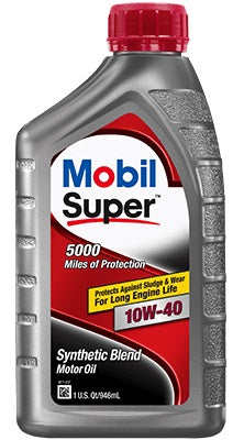 Mobil Super 10W-40 6X1Qt.