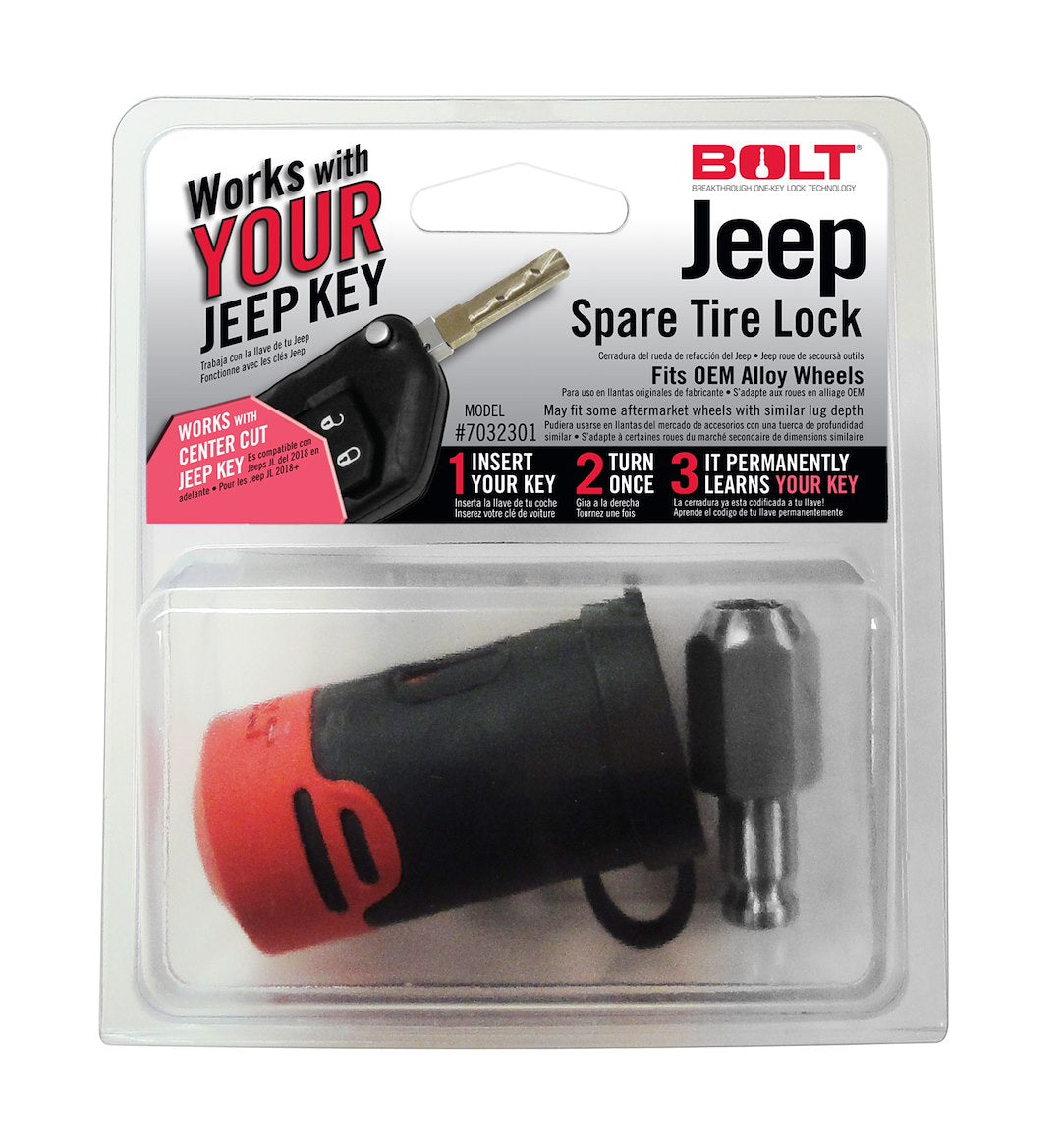 JL SPARE TIRE LOCK