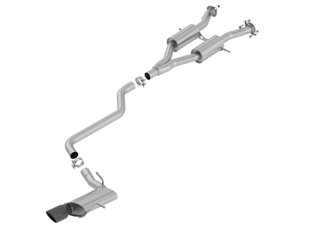 Grand Cherokee 2014 2018 Cat Back Exhaust S Type