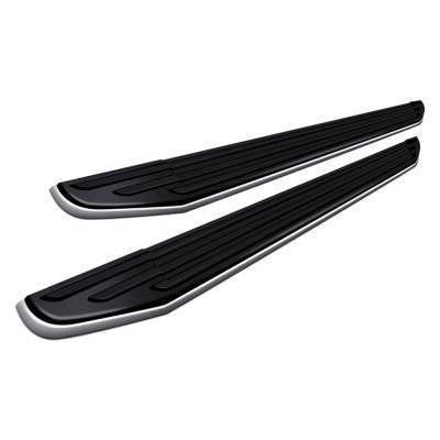 Black Horse Off Road Premium Running Boards, Extra Large, Black, Aluminum, Compatible with 2020-2024 Kia Telluride & Hyundai Palisade, Model PR-K376
