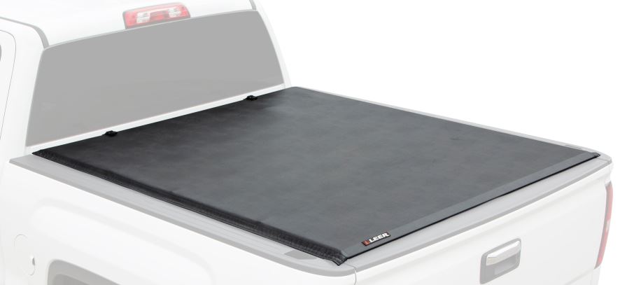 Leer Sr250 Soft Rolling Truck Bed Tonneau Cover, Fits Toyota Tacoma, Years 2016-2023, 6'2 Truck Bed, Black
