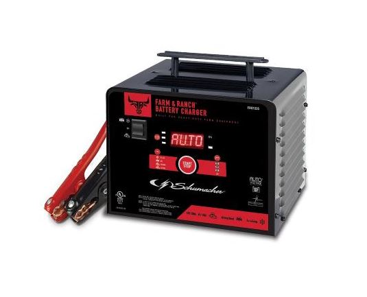 Schumacher Battery Charger & Engine Starter - 150/200 Amp, 6V/12V, Black, Model FR01335, for Cars, Trucks, SUVs, RVs, & Farm Equipment