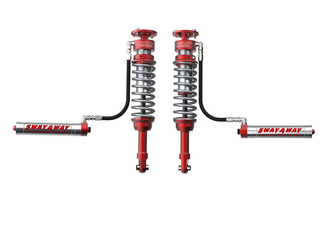 Afe Power 301-5000-01-Ca Sway-A-Way 3.0 Front Coilover Kit W/Remote Reservoirs And Compression Adjuster