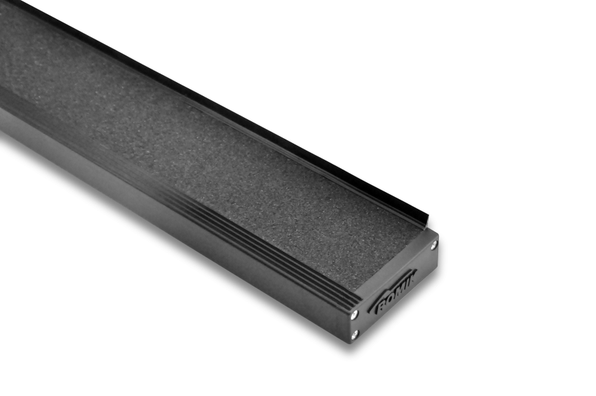 Romik 92374419 6.5' Rob-T Series Cab Length Black Running Boards