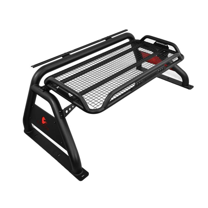 Black Horse Off Road Atlas Roll Bar ATRB8BK, Black, Alloy Steel, Compatible with 2019-2023 Ford Ranger