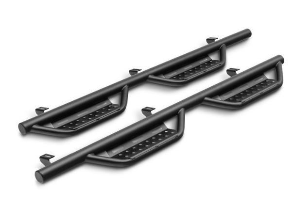 Realtruck N-Fab Nerf Rs Steps For Jeep Wrangler Jku | Wheel-To-Wheel, Steel, Textured Black | 507416412 | Fits 2007-2018 Jeep Wrangler Jku 4 Door All, Srw Gas