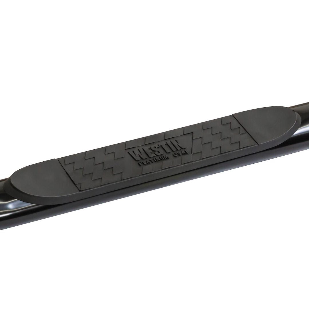 Westin 21-1315 Platinum 4 Oval Nerf Bars Fits 1999-2016 F250 F350 F450 F550Hd 4Door Super Cab Black Pair